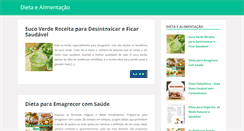 Desktop Screenshot of dietaealimentacao.net