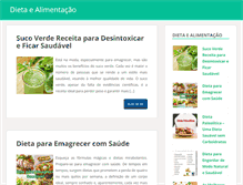 Tablet Screenshot of dietaealimentacao.net